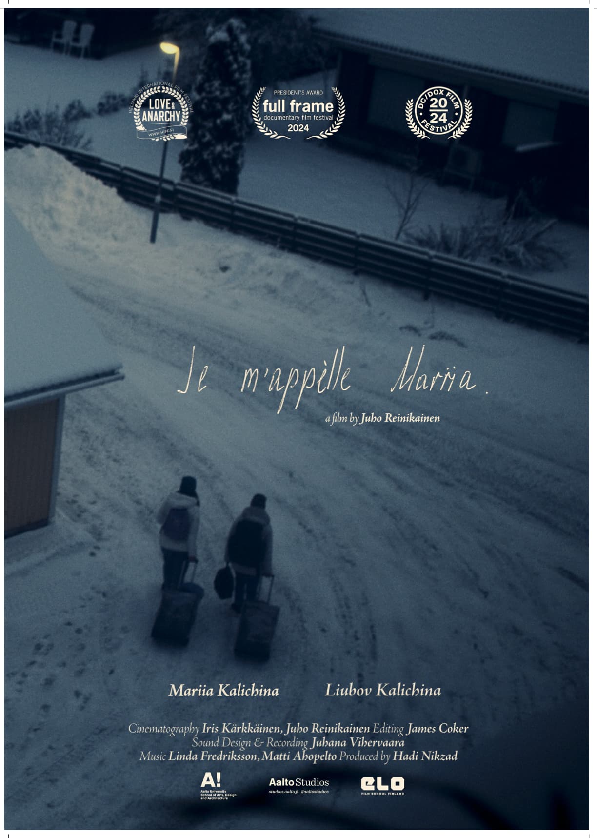 Je m'appelle Mariia poster